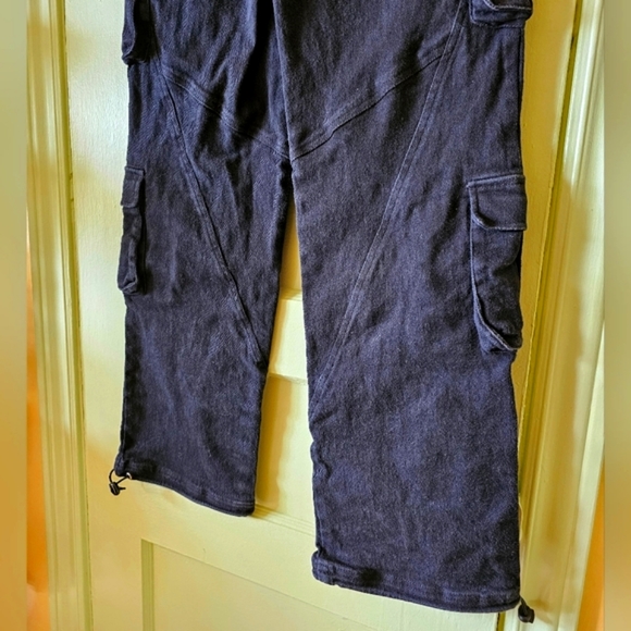 I.AM.GIA black wide leg cargo pants Y2K 90s mall goth - Picture 4 of 9